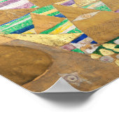 Gustavクリムト – 期待， Stoclet Frize ポスター (角)