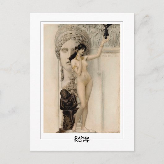 Gustavクリムト#242 -ファインアートはがき ポストカード (正面)