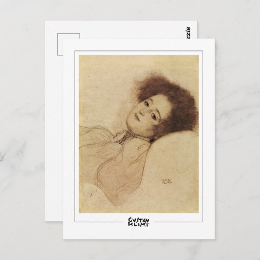 Gustavクリムト#296 -ファインアートはがき ポストカード (正面/裏面)