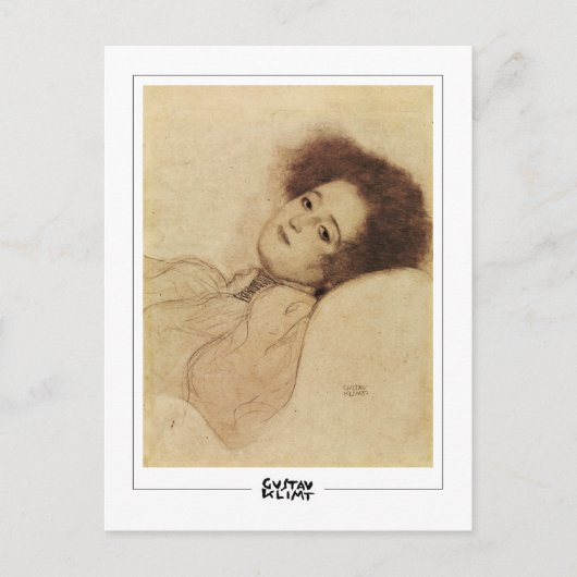 Gustavクリムト#296 -ファインアートはがき ポストカード (正面)