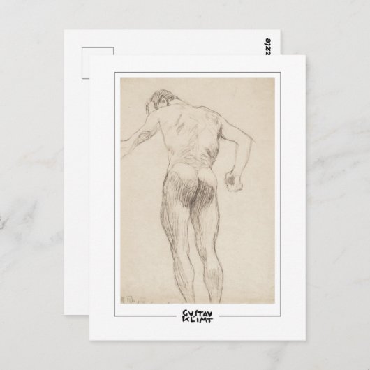 Gustavクリムト#303 -ファインアートはがき ポストカード (正面/裏面)