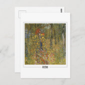 Gustavクリムト#411 -ファインアートはがき ポストカード (正面/裏面)