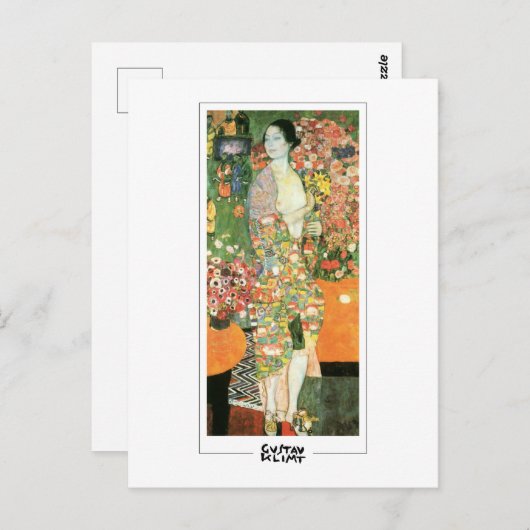 Gustavクリムト#419 -ファインアートはがき ポストカード (正面/裏面)