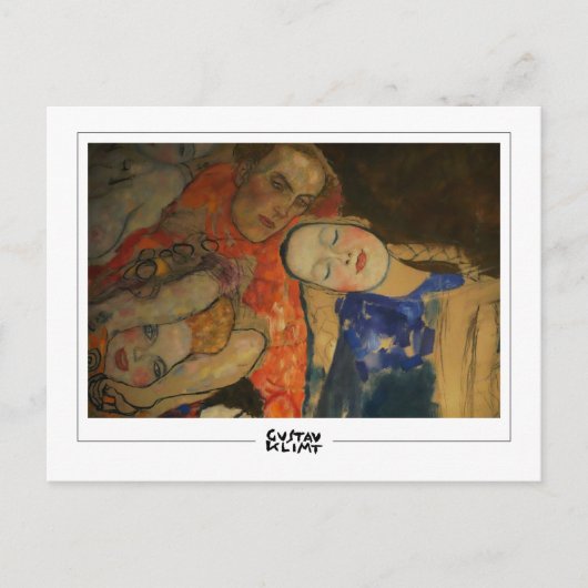 Gustavクリムト#42 -ファインアートはがき ポストカード (正面)