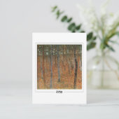 Gustavクリムト#467 -ファインアートはがき ポストカード (スタンド正面)