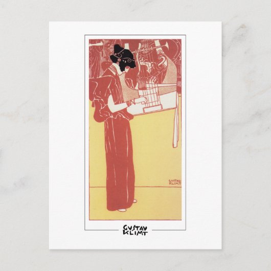 Gustavクリムト#48 -ファインアートはがき ポストカード (正面)