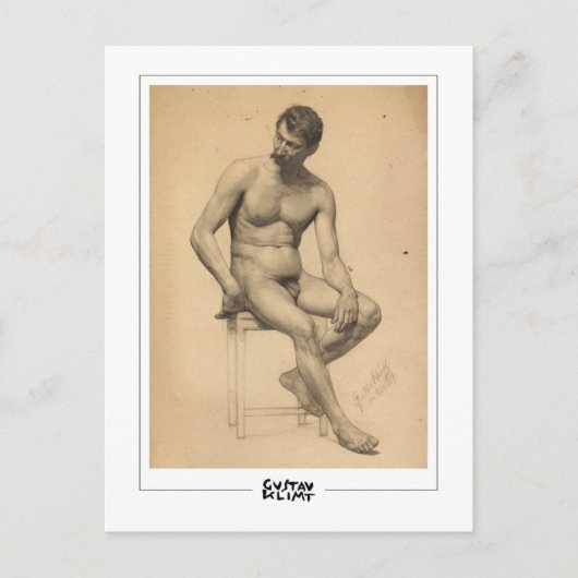 Gustavクリムト#514 -ファインアートはがき ポストカード (正面)