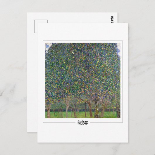 Gustavクリムト#527 -ファインアートはがき ポストカード (正面/裏面)