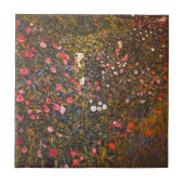 Gustavクリムト// Italenische Gartenlandschaft タイル (正面)