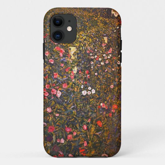 Gustavクリムト// Italenische Gartenlandschaft Case-Mate iPhoneケース (裏面)