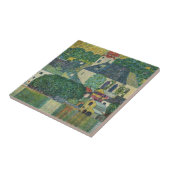 Gustavクリムト// Unterach am AtterseeのKirche タイル (側面)