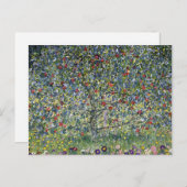 GustavクリムトApple Treeはがき ポストカード (正面/裏面)