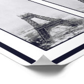 Gustav Eiffel's Tower Under Construction Poster ポスター (角)