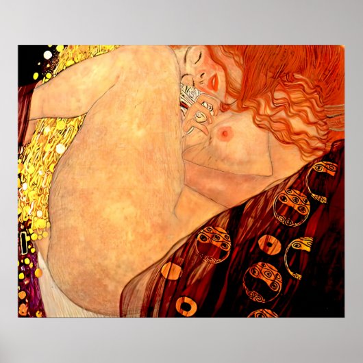Gustav Klimt ポスター (正面)
