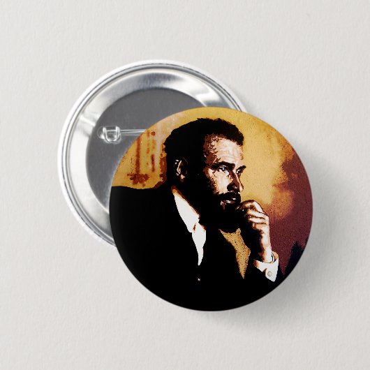 Gustav Klimt 缶バッジ (正面&裏面)