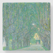 Gustav Klimt: Avenue of Schloss Kammer Park ストーンコースター (正面)