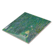 Gustav Klimt: Avenue of Schloss Kammer Park タイル (側面)