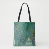 Gustav Klimt: Avenue of Schloss Kammer Park トートバッグ (正面)