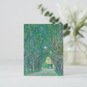 Gustav Klimt: Avenue of Schloss Kammer Park ポストカード (スタンド正面)
