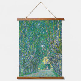 Gustav Klimt: Avenue of Schloss Kammer Park 吊り下げ型タペストリー