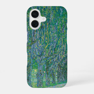 Gustav Klimt: Avenue of Schloss Kammer Park iPhone 16ケース