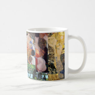 Gustav Klimt , Collage コーヒーマグカップ