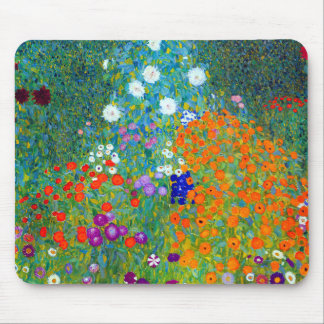 Gustav Klimt Cottage Garden マウスパッド