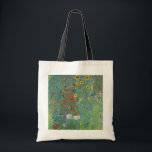Gustav Klimt - Country Garden with Sunflowers トートバッグ<br><div class="desc">Country Garden with Sunflowers / Farm Garden with Sunflowers - Gustav Klimt in 1905-1906</div>