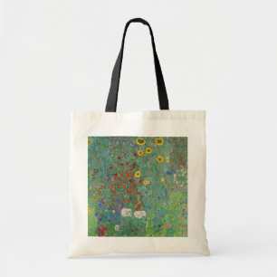 Gustav Klimt - Country Garden with Sunflowers トートバッグ