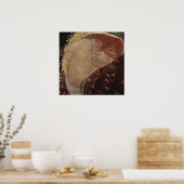 Gustav Klimt ~ Danae ポスター (キッチン)