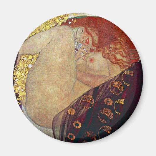 Gustav Klimt , “ Danae ” マグネット (正面)