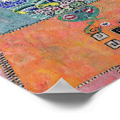 Gustav Klimt – Elisabeth Lederer Portrait  ポスター (角)