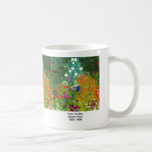Gustav Klimt , “ Farm Garden ” コーヒーマグカップ