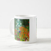 Gustav Klimt , “ Farm Garden ” コーヒーマグカップ (正面左)