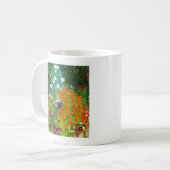 Gustav Klimt , “ Farmhouse garden ” コーヒーマグカップ (正面左)