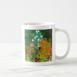 Gustav Klimt , “ Farmhouse garden ” コーヒーマグカップ