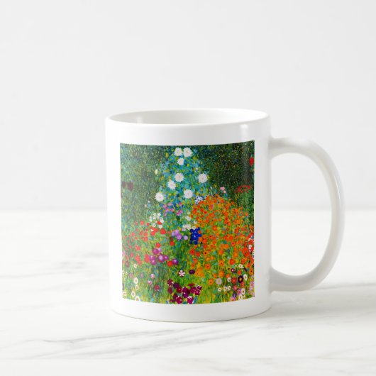 Gustav Klimt , “ Farmhouse garden ” コーヒーマグカップ (右)