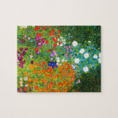 Gustav Klimt , “ Farmhouse garden ” ジグソーパズル (横)