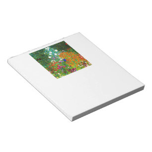 Gustav Klimt , “ Farmhouse garden ” ノートパッド