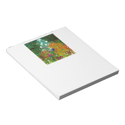Gustav Klimt , “ Farmhouse garden ” ノートパッド (アングル)