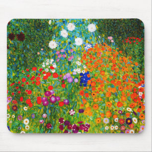 Gustav Klimt , “ Farmhouse garden ” マウスパッド