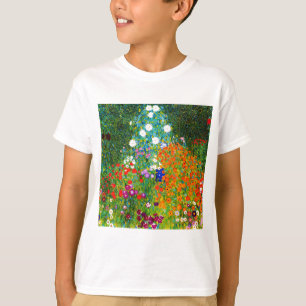 Gustav Klimt , “ Farmhouse garden ” Tシャツ