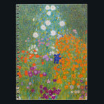 Gustav Klimt - Flower Garden ノートブック<br><div class="desc">Flower Garden - Gustav Klimt in 1905-1907</div>