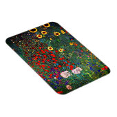 Gustav Klimt Flower Garden マグネット (右側)