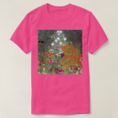 Gustav Klimt Flower Garden 2 Tシャツ (デザイン正面)