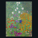 Gustav Klimt Flower Garden Vintage Art Nouveau ノートブック<br><div class="desc">Gustav Klimt Flower Garden Vintage Art Nouveau Painting
1907 Fine Art Painting</div>