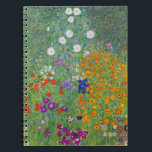 Gustav Klimt Flower Garden Vintage Art Nouveau ノートブック<br><div class="desc">Gustav Klimt Flower Garden Vintage Art Nouveau Painting
1907 Fine Art Painting</div>