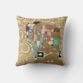 Gustav Klimt Fulfillment クッション (裏面)