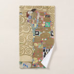 Gustav Klimt Fulfillment ハンドタオル<br><div class="desc">Fulfillment by Gustav Klimt. Wonderful Klimt painting. Visit our store for more Klimt art and Klimt gift ideas.</div>