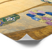 Gustav Klimt - Fulfillment, Stoclet Frieze ポスター (角)